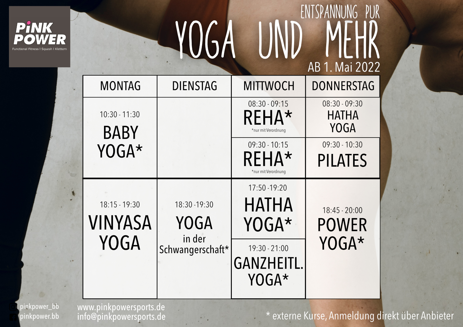 Yoga Pink Power Böblingen Yoga Pink Power Böblingen